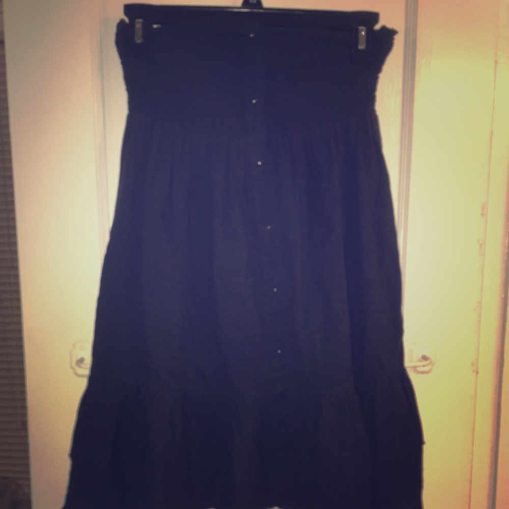 Dark blue dress